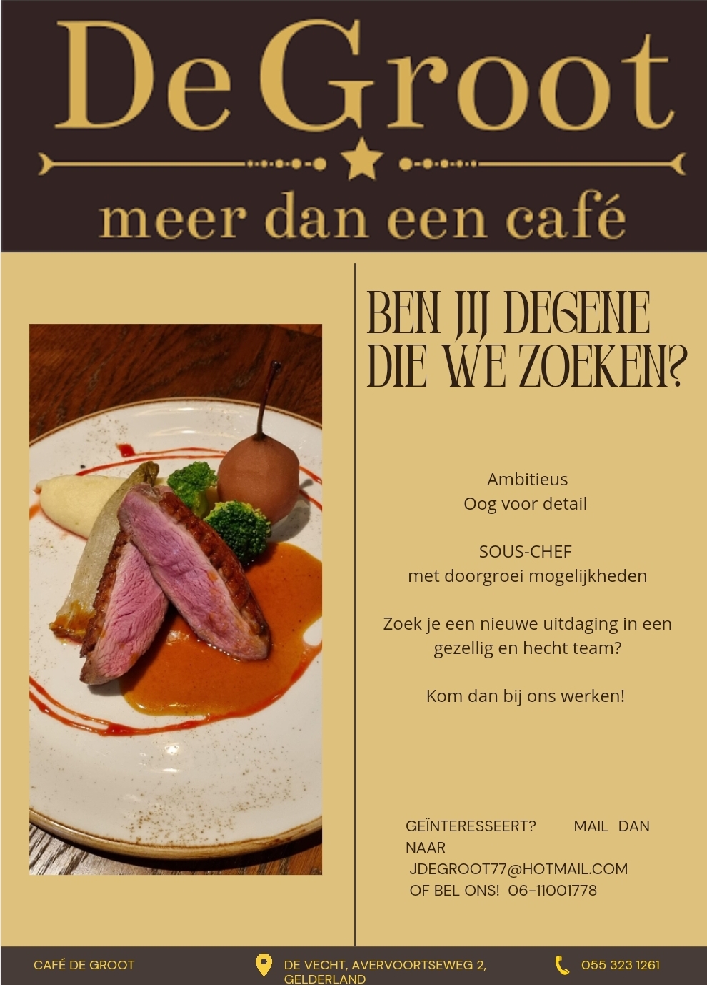 cafedegroot vacature13112024